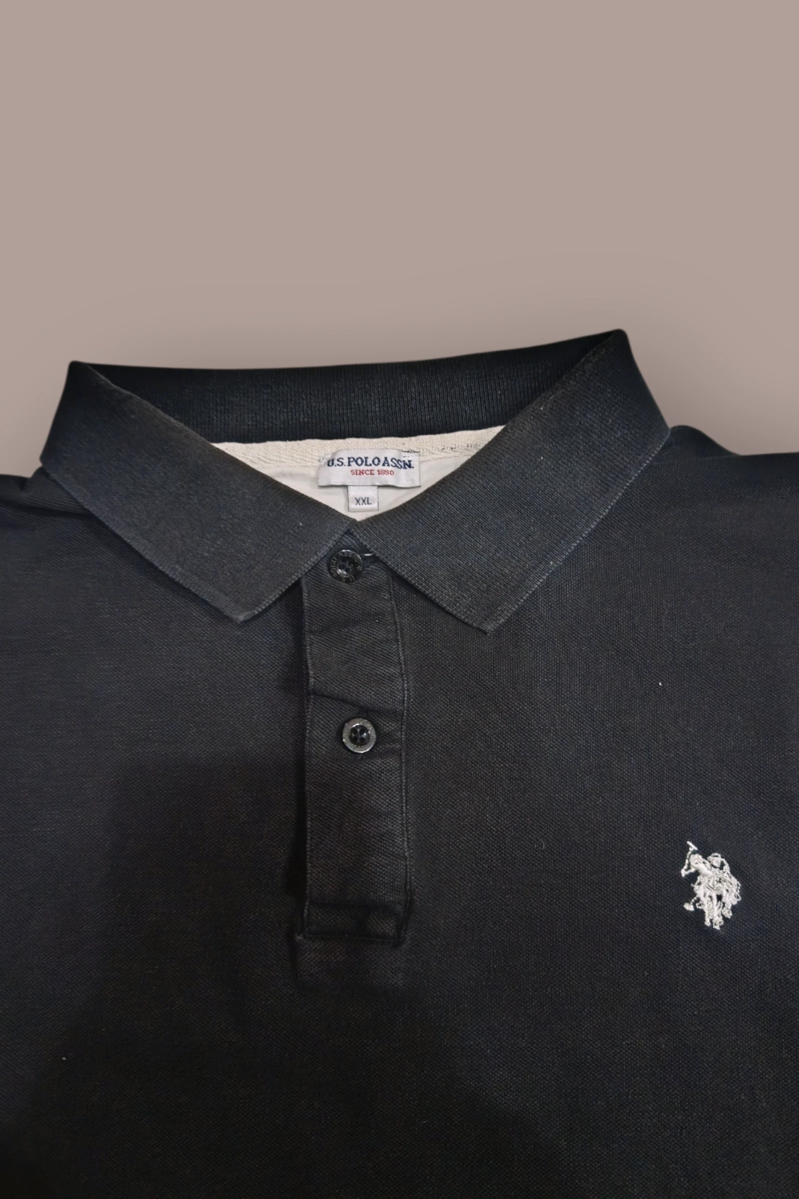 | Polo U.S. Polo Assn. Homem | Cor Azul Marinho | Manga Curta | Tamanho XXL | – photo 4